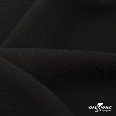 Ткань костюмная "Микела", 96%P 4%S, 255 г/м2 ш.150 см, цв-черный #1 - купить в Волгодонске. Цена 345.40 руб.