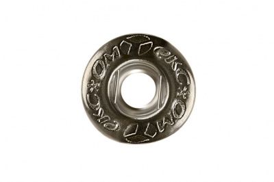 Кнопка металлическая "Альфа" с пружиной, 15 мм (уп. 720+/-20 шт), цвет никель - купить в Волгодонске. Цена: 1 466.73 руб.