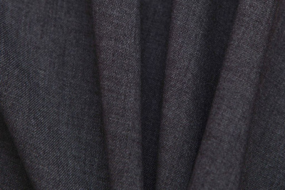 Костюмная ткань с вискозой "Верона", 155 гр/м2, шир.150см, цвет т.серый - купить в Волгодонске. Цена 522.72 руб.