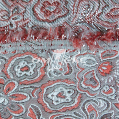 Ткань костюмная жаккард, 135 гр/м2, шир.150см, цвет красный№12 - купить в Волгодонске. Цена 441.92 руб.