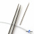 Спицы для вязания металлические d-2.5 мм круговые на тросике 53 см - купить в Волгодонске. Цена: 53.90 руб.
