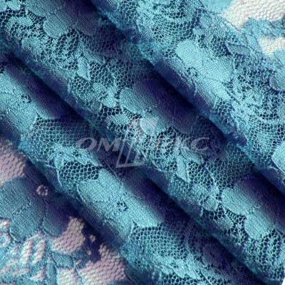 Кружевное полотно стрейч 15A61/BLUE, 100 гр/м2, шир.150см - купить в Волгодонске. Цена 1 581 руб.