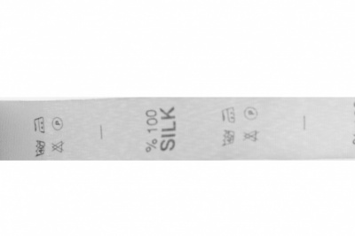 Состав и уход за тк.100% Silk (4000 шт) - купить в Волгодонске. Цена: 257.40 руб.