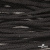 Шнур плетеный d-6 мм круглый, 70% хлопок 30% полиэстер, уп.90+/-1 м, цв.1078-черный - купить в Волгодонске. Цена: 588 руб.