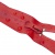 Молния водонепроницаемая PVC Т-7, 90 см, разъемная, цвет (820) красный - купить в Волгодонске. Цена: 61.18 руб.