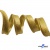 Кант атласный 136, шир. 12 мм (в упак. 65,8 м), цвет золото - купить в Волгодонске. Цена: 433.08 руб.