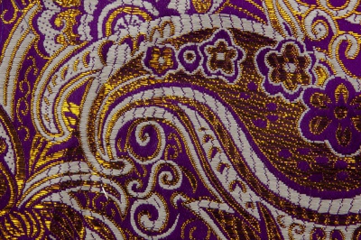 Ткань костюмная жаккард №9, 140 гр/м2, шир.150см, цвет фиолет - купить в Волгодонске. Цена 383.29 руб.