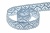 Тесьма кружевная 0621-1346А, шир. 13 мм/уп. 20+/-1 м, цвет 132-голубой - купить в Волгодонске. Цена: 569.26 руб.