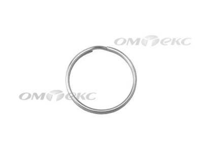 Кольцо металлическое d-20 мм, цв.-никель - купить в Волгодонске. Цена: 3.19 руб.