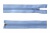Спиральная молния Т5 351, 75 см, автомат, цвет св.голубой - купить в Волгодонске. Цена: 16.28 руб.