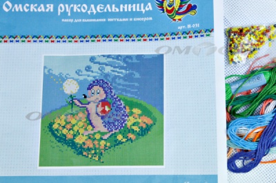 ОМБН-2 Набор для вышивания (бисер+мулине) - купить в Волгодонске. Цена: 197.50 руб.