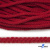 Шнур плетеный d-6 мм, круглый 70% хлопок 30% полиэстер, уп.90+/-1 м, цв.1064-красный - купить в Волгодонске. Цена: 588 руб.