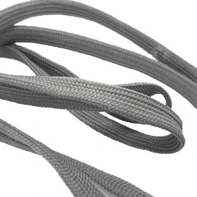 Шнурки т.5 80 см серый - купить в Волгодонске. Цена: 16.76 руб.