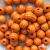 0309-Бусины деревянные "ОмТекс", 16 мм, упак.50+/-3шт, цв.003-оранжевый - купить в Волгодонске. Цена: 62.22 руб.