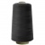 Швейные нитки (армированные) 28S/2, нам. 2 500 м, цвет чёрный - купить в Волгодонске. Цена: 139.91 руб.