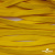 Шнур плетеный (плоский) d-12 мм, (уп.90+/-1м), 100% полиэстер, цв.269 - жёлтый - купить в Волгодонске. Цена: 8.62 руб.
