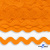 Тесьма вьюнчик 0381-0080, 8 мм/упак.33+/-1м, цвет 9511-оранжевый - купить в Волгодонске. Цена: 107.26 руб.