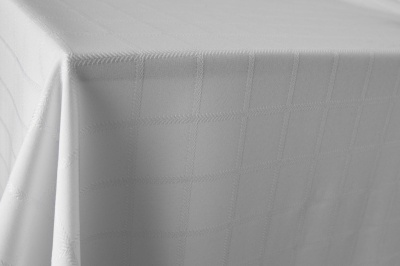 Скатертная ткань 25536/2005, 174 гр/м2, шир.150см, цвет белый - купить в Волгодонске. Цена 269.46 руб.