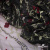 Сетка с вышивкой "Мадрид" 135 г/м2, 100% нейлон, ширина 130 см, Цвет 4/Черный - купить в Волгодонске. Цена 980 руб.