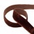Лента бархатная нейлон, шир.12 мм, (упак. 45,7м), цв.120-шоколад - купить в Волгодонске. Цена: 396 руб.