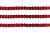 Пайетки "ОмТекс" на нитях, SILVER-BASE, 6 мм С / упак.73+/-1м, цв. 3 - красный - купить в Волгодонске. Цена: 468.37 руб.