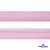 Косая бейка атласная "Омтекс" 15 мм х 132 м, цв. 044 розовый - купить в Волгодонске. Цена: 225.81 руб.