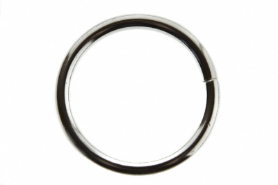Кольцо металлическое d-38 мм, цв.-никель - купить в Волгодонске. Цена: 4.89 руб.