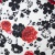 Плательная ткань "Фламенко" 22.1, 80 гр/м2, шир.150 см, принт растительный - купить в Волгодонске. Цена 239.03 руб.