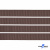 Репсовая лента 005, шир. 6 мм/уп. 50+/-1 м, цвет коричневый - купить в Волгодонске. Цена: 88.45 руб.