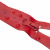 Молния водонепроницаемая PVC Т-7, 60 см, разъемная, цвет (820) красный - купить в Волгодонске. Цена: 49.39 руб.