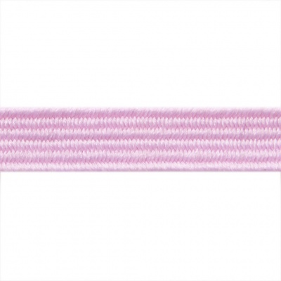 Резиновые нити с текстильным покрытием, шир. 6 мм ( упак.30 м/уп), цв.- 80-розовый - купить в Волгодонске. Цена: 155.22 руб.