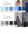 Креп стрейч Амузен 14-4121, 85 гр/м2, шир.150см, цвет голубой - купить в Волгодонске. Цена 194.07 руб.