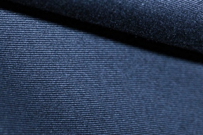 Ткань костюмная 8874/3, цвет темно-синий, 100% полиэфир - купить в Волгодонске. Цена 433.60 руб.