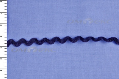 Тесьма плетеная "Вьюнчик"/т.синий - купить в Волгодонске. Цена: 48.03 руб.