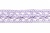 Тесьма кружевная 0621-1855, шир. 18 мм/уп. 20+/-1 м, цвет 107-фиолет - купить в Волгодонске. Цена: 466.97 руб.