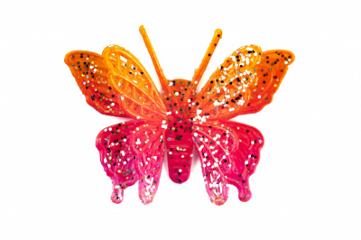 Бабочка декоративная пластиковая #10 - купить в Волгодонске. Цена: 7.09 руб.