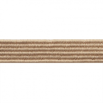 Резиновые нити с текстильным покрытием, шир. 6 мм ( упак.30 м/уп), цв.- 97-бежевый - купить в Волгодонске. Цена: 152.05 руб.