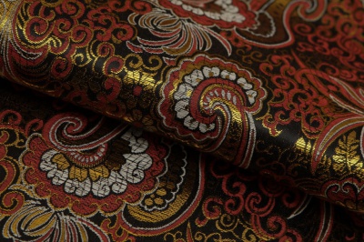 Ткань костюмная жаккард, 135 гр/м2, шир.150см, цвет бордо№6 - купить в Волгодонске. Цена 441.95 руб.
