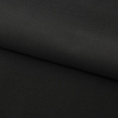Костюмная ткань с вискозой "Меган", 210 гр/м2, шир.150см, цвет чёрный - купить в Волгодонске. Цена 378.55 руб.
