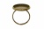 Заготовка для рукоделия металлическая фигурная для кольца 15мм - купить в Волгодонске. Цена: 7.44 руб.