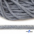 Шнур плетеный d-6 мм круглый, 70% хлопок 30% полиэстер, уп.90+/-1 м, цв.1086-голубой - купить в Волгодонске. Цена: 588 руб.