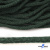 Шнур плетеный d-6 мм, 70% хлопок 30% полиэстер, уп.90+/-1 м, цв.1083-тём.зелёный - купить в Волгодонске. Цена: 588 руб.