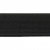 Резинка 25 мм Тканая, 13,75 гр/п.м, (бобина 25 +/-0,5 м) - черная  - купить в Волгодонске. Цена: 11.67 руб.