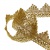 Тесьма металлизированная 0384-0240, шир. 40 мм/уп. 25+/-1 м, цвет золото - купить в Волгодонске. Цена: 490.74 руб.