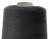 Швейные нитки (армированные) 28S/2, нам. 2 500 м, цвет чёрный - купить в Волгодонске. Цена: 139.91 руб.