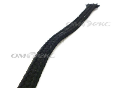 Шнурки т.3 200 см черн - купить в Волгодонске. Цена: 21.69 руб.