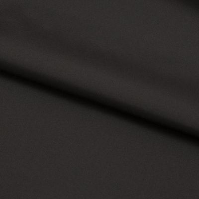 Курточная ткань Дюэл Middle (дюспо), WR PU Milky, Black/Чёрный 80г/м2, шир. 150 см - купить в Волгодонске. Цена 123.45 руб.