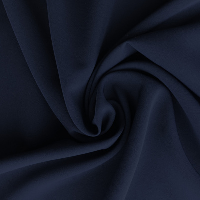 Костюмная ткань "Элис", 220 гр/м2, шир.150 см, цвет т.синий - купить в Волгодонске. Цена 308 руб.